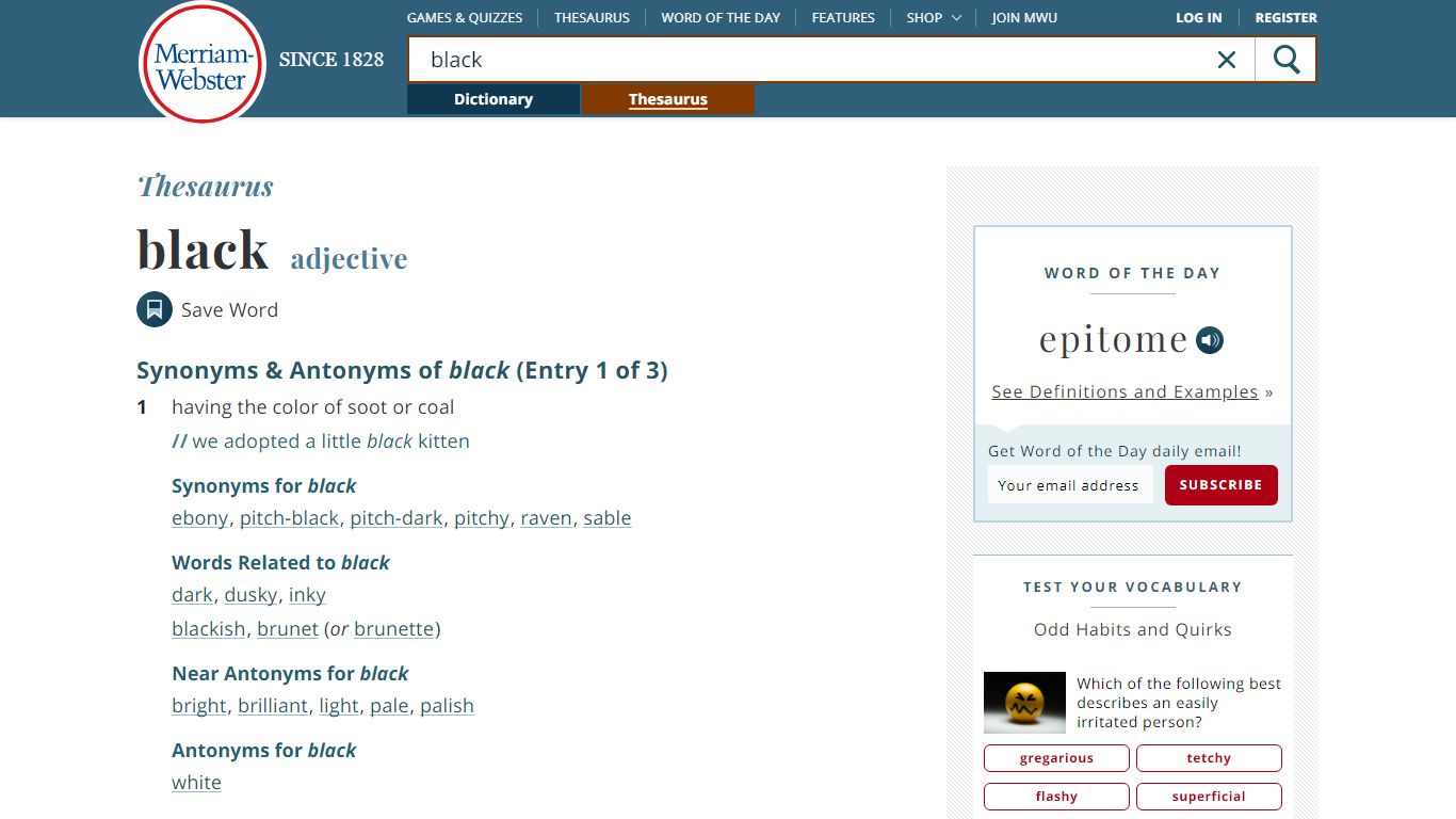 387 Synonyms & Antonyms of BLACK - Merriam-Webster